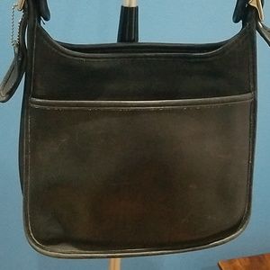 Coach black handbag